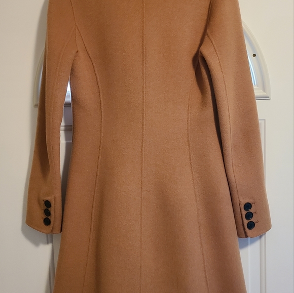 BCBG MaxAzria Wool Coat Camel - Picture 5 of 7